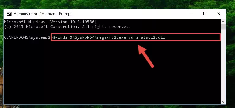 Creating a new registry for the Iralscl2.dll library