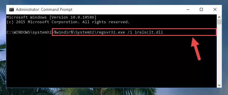 Creating a clean registry for the Iralsclt.dll file (for 64 Bit)