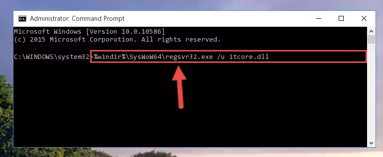 Creating a clean and good registry for the Itcore.dll file (64 Bit için)