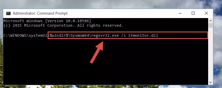 Uninstalling the Itmonitor.dll library's broken registry from the Registry Editor (for 64 Bit)