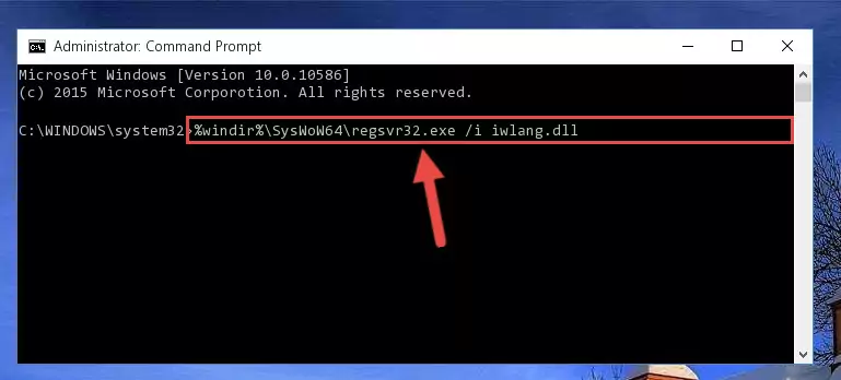 Uninstalling the broken registry of the Iwlang.dll file from the Windows Registry Editor (for 64 Bit)