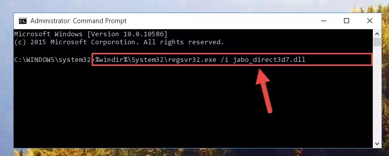 Creating a clean registry for the Jabo_direct3d7.dll library (for 64 Bit)