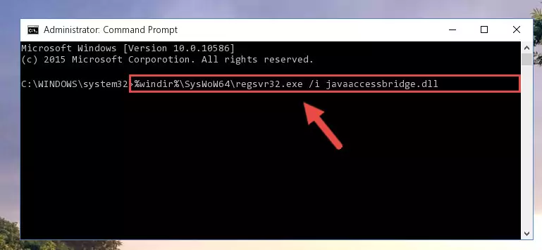 Uninstalling the Javaaccessbridge.dll library's problematic registry from Regedit (for 64 Bit)
