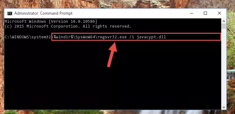 Uninstalling the broken registry of the Javacypt.dll file from the Windows Registry Editor (for 64 Bit)