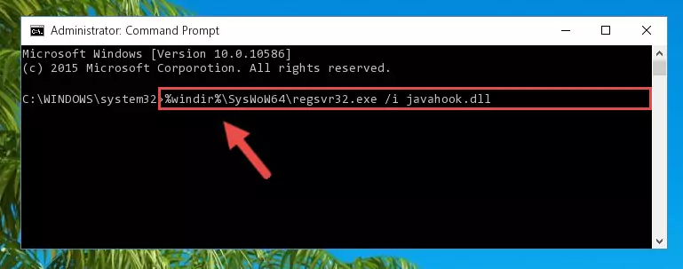 Uninstalling the Javahook.dll file's broken registry from the Registry Editor (for 64 Bit)