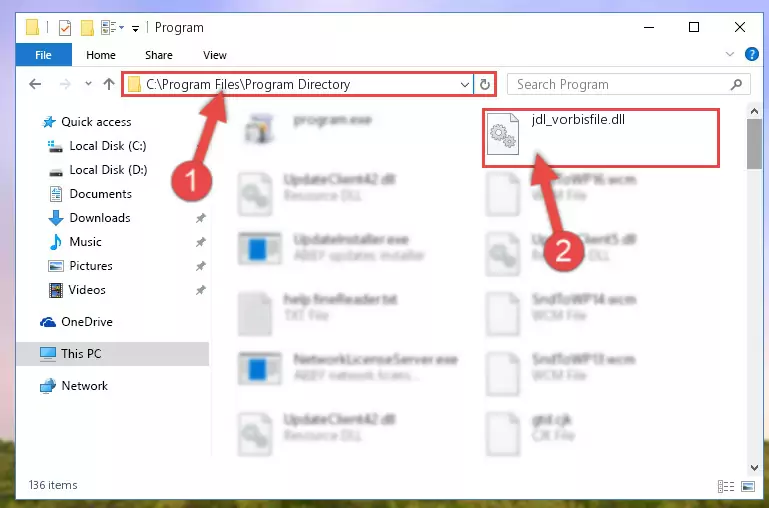 Choosing the Jdl_vorbisfile.dll library
