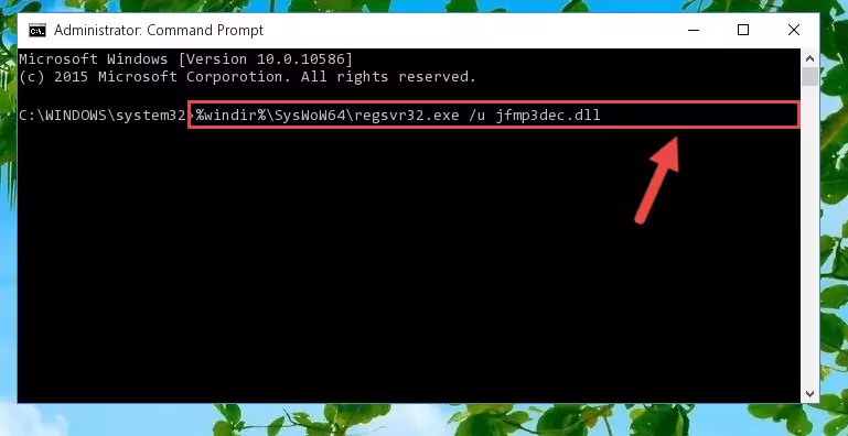 Creating a clean registry for the Jfmp3dec.dll library (for 64 Bit)