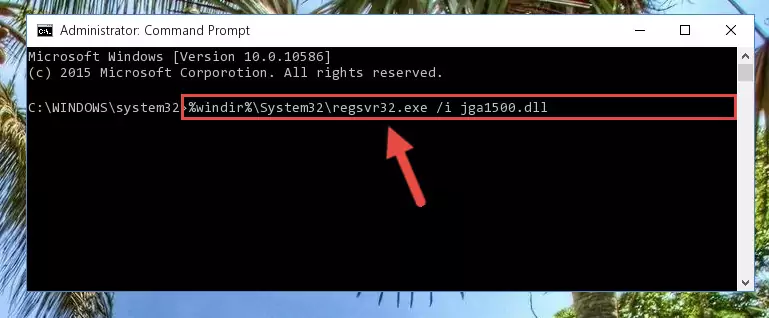 Creating a clean registry for the Jga1500.dll file (for 64 Bit)