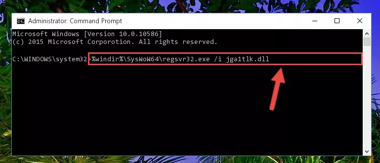 Uninstalling the broken registry of the Jga1tlk.dll library from the Windows Registry Editor (for 64 Bit)