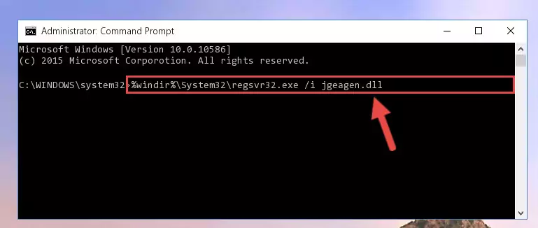 Creating a clean registry for the Jgeagen.dll file (for 64 Bit)