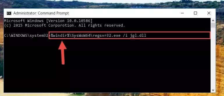 Uninstalling the Jgl.dll library's broken registry from the Registry Editor (for 64 Bit)