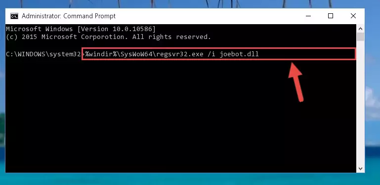 Uninstalling the Joebot.dll file's broken registry from the Registry Editor (for 64 Bit)