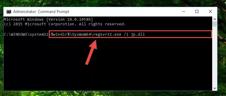 Uninstalling the Jp.dll library's broken registry from the Registry Editor (for 64 Bit)