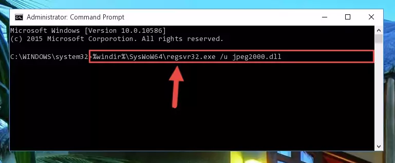 Creating a new registry for the Jpeg2000.dll library