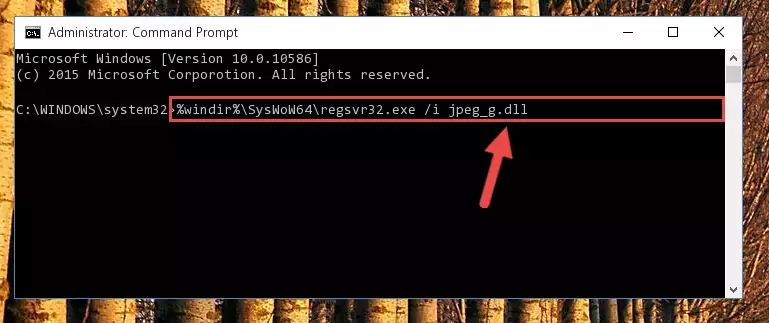 Uninstalling the Jpeg_g.dll file's broken registry from the Registry Editor (for 64 Bit)