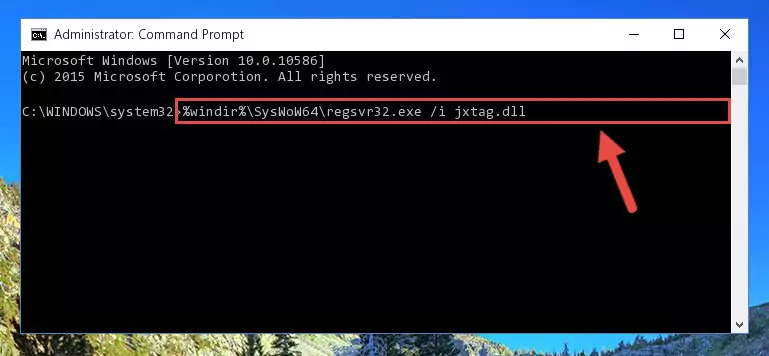 Uninstalling the Jxtag.dll file's broken registry from the Registry Editor (for 64 Bit)