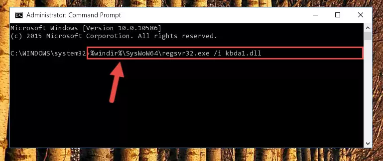 Uninstalling the broken registry of the Kbda1.dll file from the Windows Registry Editor (for 64 Bit)