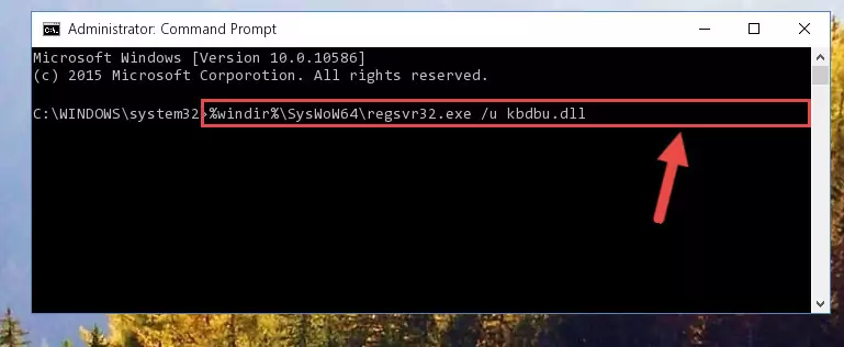 Creating a clean and good registry for the Kbdbu.dll file (64 Bit için)