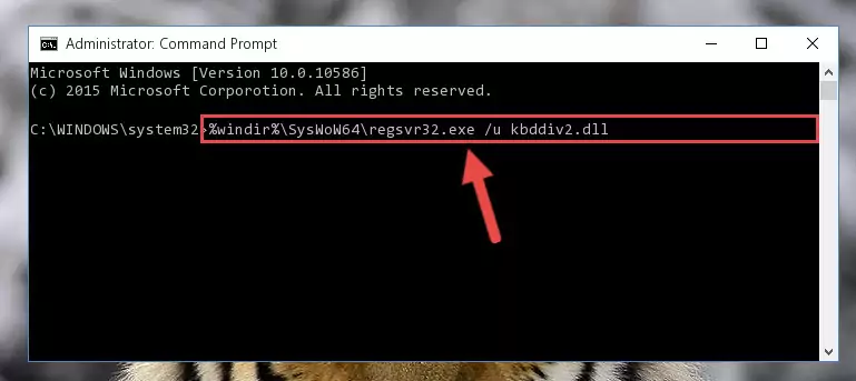 Reregistering the Kbddiv2.dll file in the system (for 64 Bit)