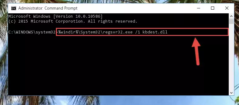 Cleaning the problematic registry of the Kbdest.dll library from the Windows Registry Editor