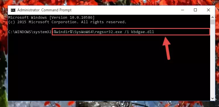 Uninstalling the broken registry of the Kbdgae.dll file from the Windows Registry Editor (for 64 Bit)