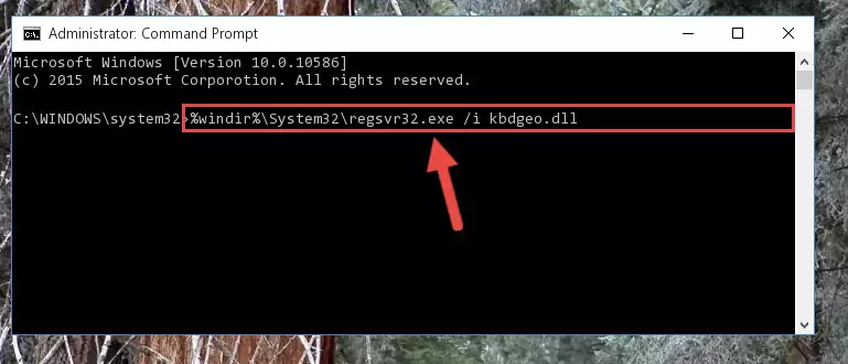 Creating a clean registry for the Kbdgeo.dll library (for 64 Bit)