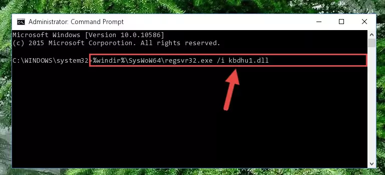 Uninstalling the broken registry of the Kbdhu1.dll library from the Windows Registry Editor (for 64 Bit)