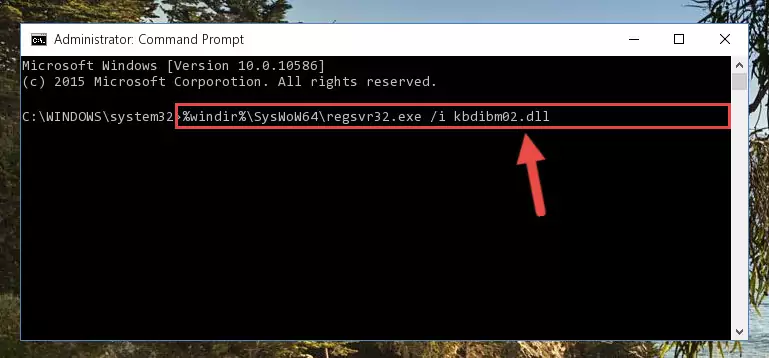 Uninstalling the broken registry of the Kbdibm02.dll file from the Windows Registry Editor (for 64 Bit)