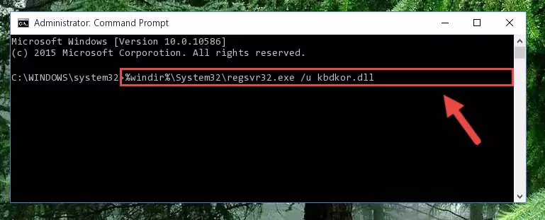 Making a clean registry for the Kbdkor.dll library in Regedit (Windows Registry Editor)