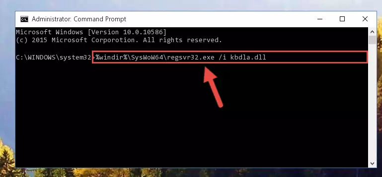 Uninstalling the broken registry of the Kbdla.dll library from the Windows Registry Editor (for 64 Bit)