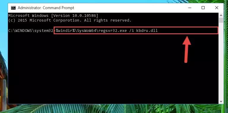 Uninstalling the broken registry of the Kbdru.dll file from the Windows Registry Editor (for 64 Bit)
