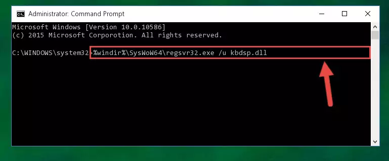 Creating a new registry for the Kbdsp.dll library
