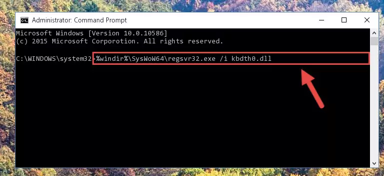 Uninstalling the Kbdth0.dll library's broken registry from the Registry Editor (for 64 Bit)