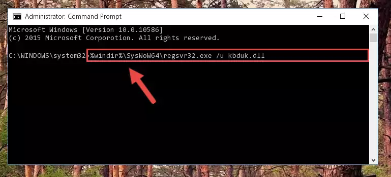 Making a clean registry for the Kbduk.dll library in Regedit (Windows Registry Editor)