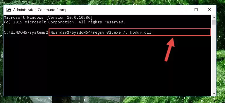 Creating a clean registry for the Kbdur.dll library (for 64 Bit)