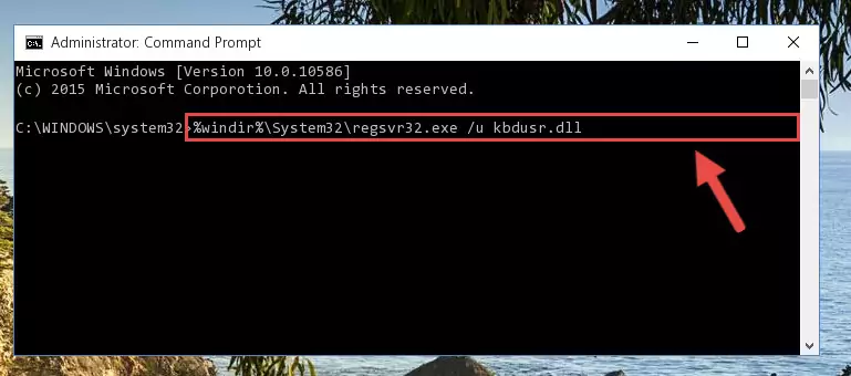 Making a clean registry for the Kbdusr.dll file in Regedit (Windows Registry Editor)