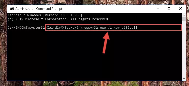 Uninstalling the Kernel32.dll file's problematic registry from Regedit (for 64 Bit)