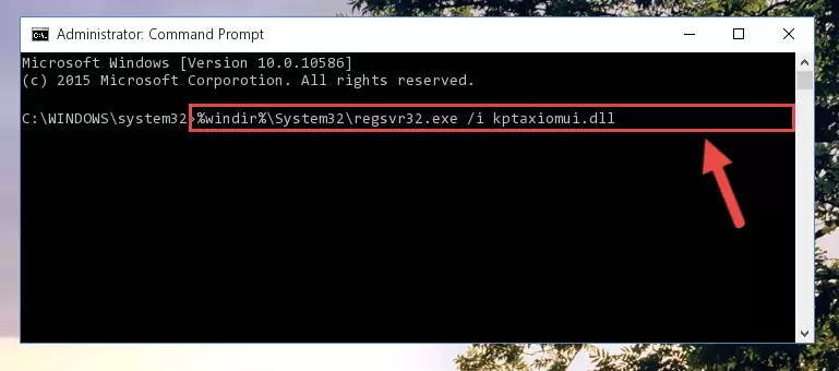 Creating a clean registry for the Kptaxiomui.dll file (for 64 Bit)