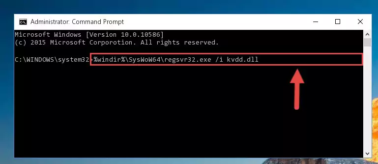 Uninstalling the broken registry of the Kvdd.dll library from the Windows Registry Editor (for 64 Bit)