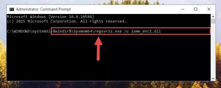 Making a clean registry for the Lame_enc1.dll library in Regedit (Windows Registry Editor)