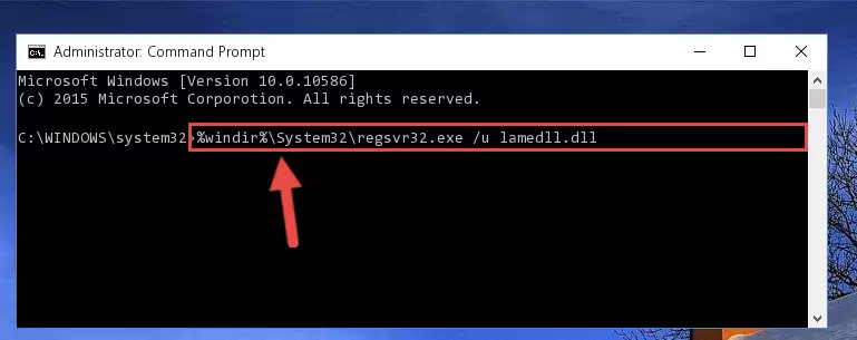 Creating a new registry for the Lamedll.dll file