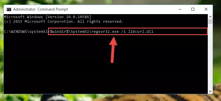 Uninstalling the Libcurl.dll library from the system registry