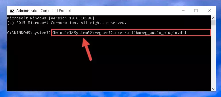 Creating a new registry for the Libmpeg_audio_plugin.dll library