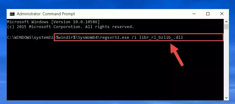 Uninstalling the Libr_rl_bzlib_.dll file's problematic registry from Regedit (for 64 Bit)