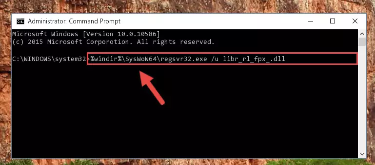 Creating a clean registry for the Libr_rl_fpx_.dll file (for 64 Bit)