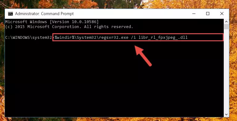 Creating a clean registry for the Libr_rl_fpxjpeg_.dll file (for 64 Bit)