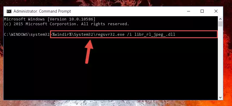 Creating a clean registry for the Libr_rl_jpeg_.dll library (for 64 Bit)