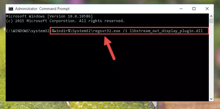 Creating a clean and good registry for the Libstream_out_display_plugin.dll file (64 Bit için)