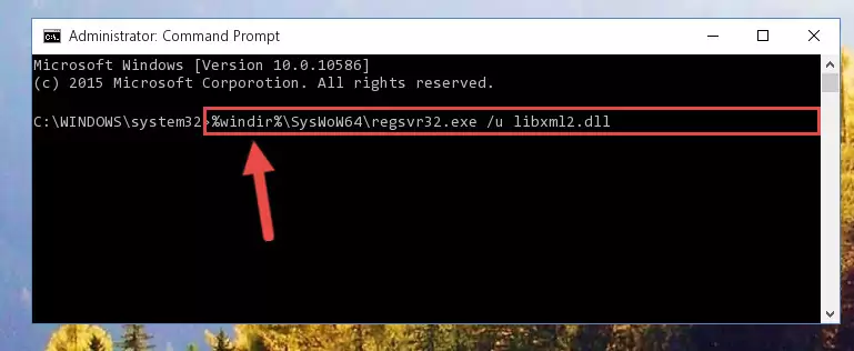 Creating a clean registry for the Libxml2.dll file (for 64 Bit)