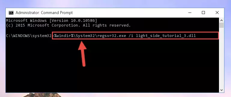 Creating a clean and good registry for the Light_side_tutorial_3.dll library (64 Bit için)